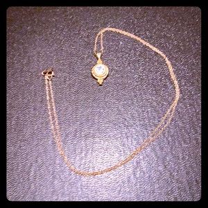 Beautiful and delicate aquamarine necklace!